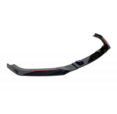 Spoiler Delantero Audi A4 2016-2019 Look RS4 Para TCA0229 Plástico ABS
