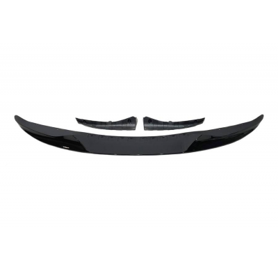 Spoiler Delantero BMW F15 Look M PERFORMANCE Brillante Negro Plástico ABS