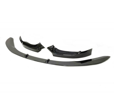 Spoiler Delantero BMW F20 / F21 LCI 2015 Brillante Negro Plástico ABS