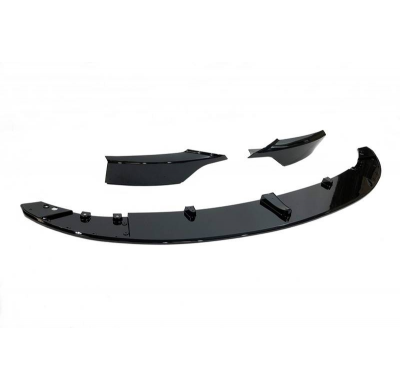 Spoiler Delantero BMW F34 GT Negro Brillo Plástico ABS