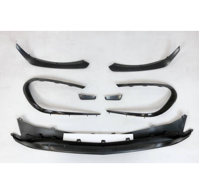 Spoiler Delantero Mercedes CLA W117 2016+ Look A45 Plástico ABS