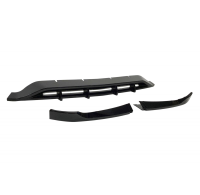 Spoiler Delantero Mercedes X254 2023+ Look AMG  Negro Brillante Plástico ABS
