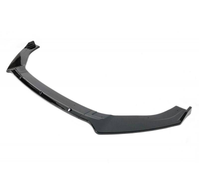 Spoiler Delantero Volkswagen Golf 7 / 7.5 Negro Brillante Plástico ABS