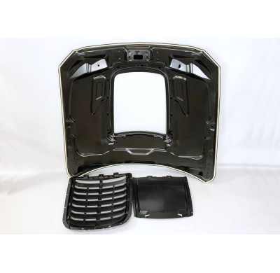 Capó Ford Mustang Look GT500 15-17 Aluminio Metal