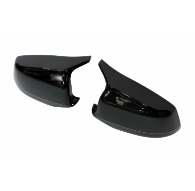 Cubre Espejos BMW F10 / F11 10-13 Look M5 Negro Brillante Plástico ABS