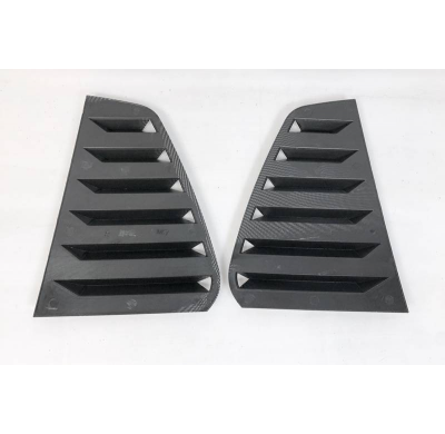 Cubre ventanillas Volkswagen Golf 7 / 7.5 5 Puertas Look Carbono Plástico ABS