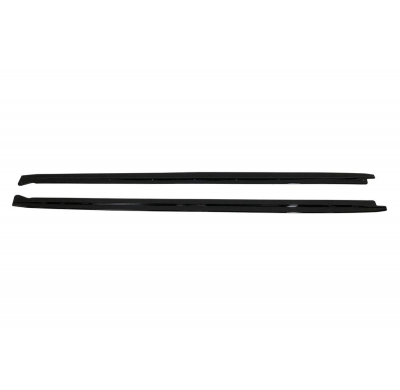 Difusor Taloneras BMW X6 F16 Look M-Performance Negro Brillante Plástico ABS