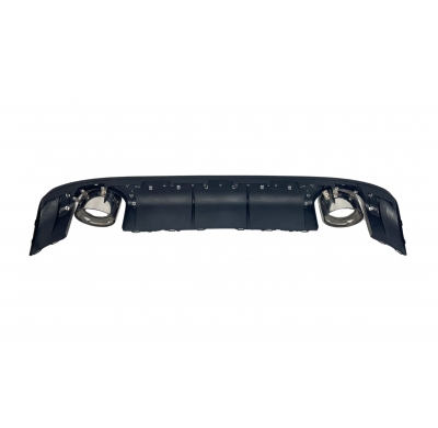 Difusor Trasero Audi A3 V8 13-15 Sportback Look RS3 ABS Plástico ABS