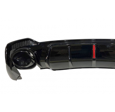Difusor Trasero Audi Q3 2018-2022 Look RSQ3 Plástico ABS