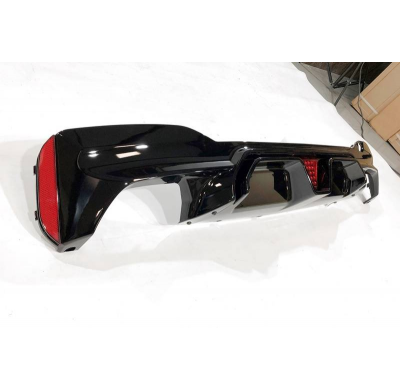 Difusor Trasero BMW G30 / G31 Look M5 CS Negro brillante Plástico ABS