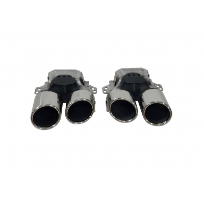 Difusor Trasero Mercedes C167 GLE 2020 Colas Look E53 Plástico ABS