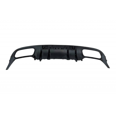 Difusor Trasero Mercedes W205 Coupe 2019 Look C63 ABS Plástico ABS