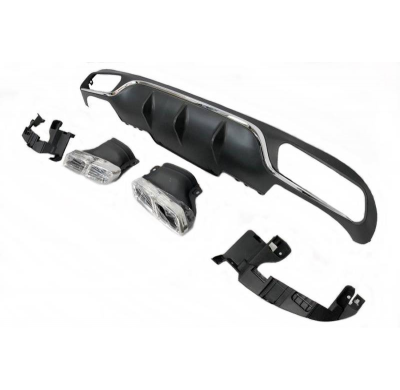 Difusor Trasero Mercedes W213 4 puertas / Station Wagon look AMG E63 ABS Plástico ABS