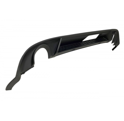 Difusor Trasero Volkswagen Golf 7.5 look GTI 2 Salidas Plástico ABS