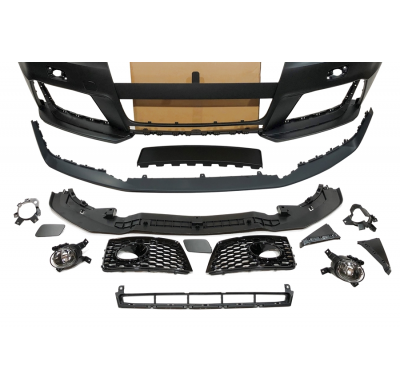 Kit De Carrocería Audi A3 V8 13-15 4 Puertas Look RS3 Plástico ABS