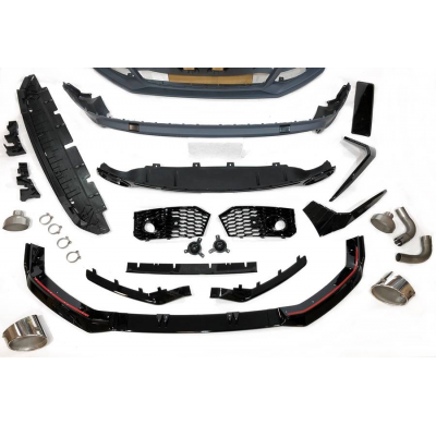 Kit De Carrocería Audi Q5 2017-2020 Look RSQ5 Plástico ABS