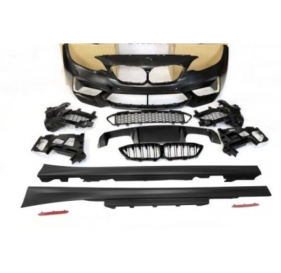 Kit De Carrocería BMW F22 / F23 2013-2019 Look M2 Competition Plástico ABS