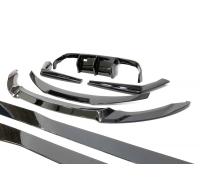 Kit De Carrocería BMW F80 Brillante Negro Look CS Plástico ABS