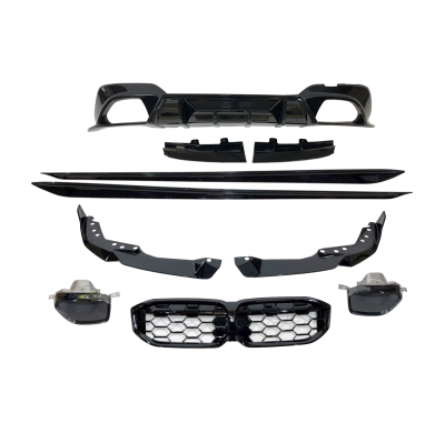 Kit De Carrocería BMW G21 LCI Look M Performance Plástico ABS