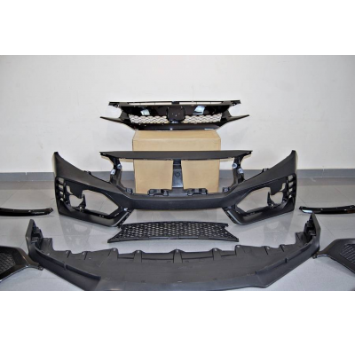 Kit De Carrocería Honda Civic MK10 Hatchback 2016+ look Type R ABS Plástico ABS