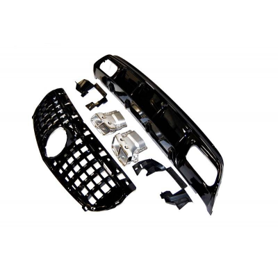 Kit De Carrocería Mercedes W176 2012-2015 Look GT Plástico ABS