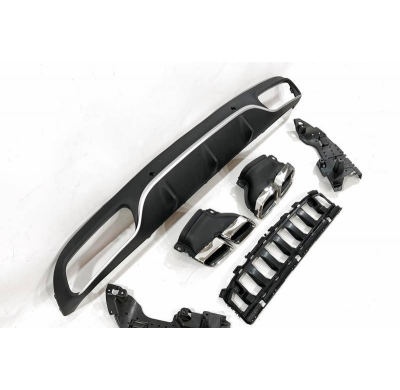 Kit De Carrocería Mercedes W205 2014-2018 2P Look AMG C63 Plástico ABS