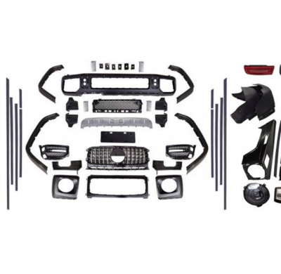 Kit De Carrocería Mercedes W463 1989-2017 Look G63 2020 Plástico ABS