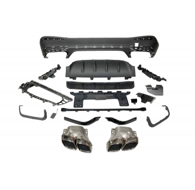 Kit De Carrocería Mercedes X254 GLC 2023+ look AMG GLC63 Plástico ABS