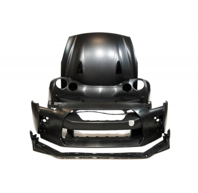 Kit De Carrocería Nissan Skyline R35 2008-2015 Look 2017 Plástico ABS