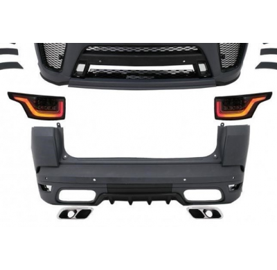 Kit De Carrocería Range Rover Sport 2013-2017 Look 2018 SVR Plástico ABS