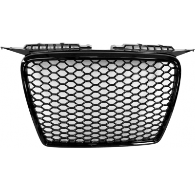 Paragolpes Delantero Audi A3 05-08 Look RS3 Black Antinieblas Plástico ABS