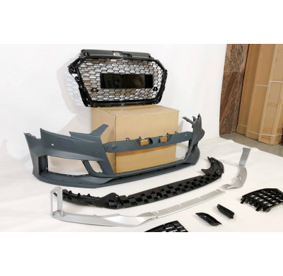 Paragolpes Delantero Audi A3 2016-2019 Sportback Look RS3 Plástico ABS