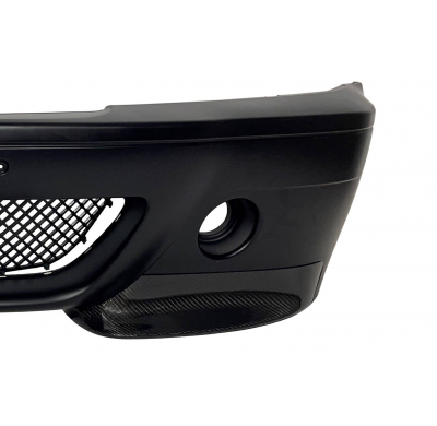 Paragolpes Delantero BMW E46 98-05 2/4P Tipo CSL Punteras Carbono Plástico ABS