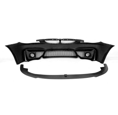 Paragolpes Delantero BMW E60 04-09 Look M4 Parrillas Plástico ABS