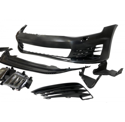 Paragolpes Delantero Volkswagen Golf 7 3/5P look GTI Plástico ABS