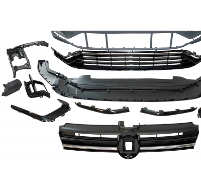 Paragolpes Delantero Volkswagen Golf 7.5 3/5P Facelift Look R20 Plástico ABS