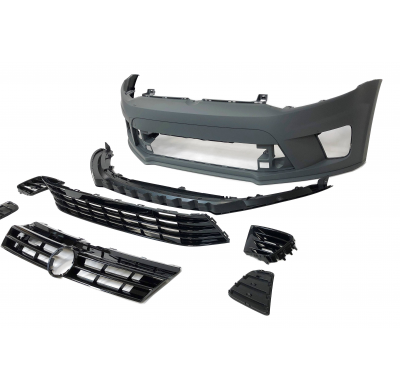 Paragolpes Delantero Volkswagen Polo 2009-2017 Look WRC Plástico ABS