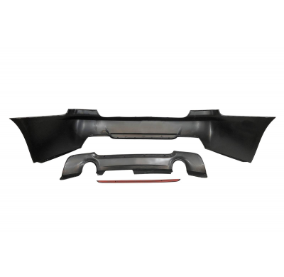 Paragolpes Trasero BMW E92 /E93 Look M-Tech Doble Salida ABS Plástico ABS