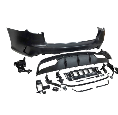 Paragolpes Trasero Mercedes W205 SW Look C63 Plástico ABS