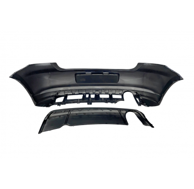 Paragolpes Trasero Volkswagen Polo 2009-2017 Look R Plástico ABS