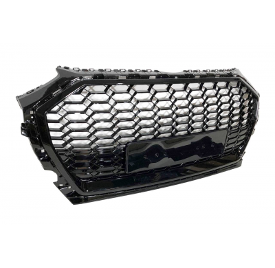 Parrilla Audi Q5 2021+ Look RSQ5 Full Black Plástico ABS