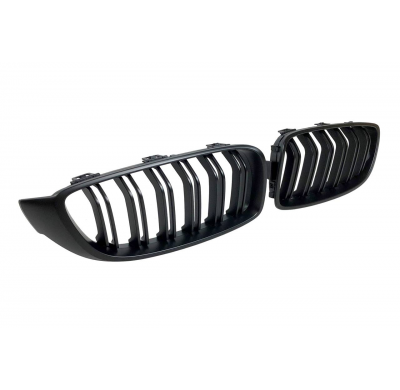 Parrilla BMW F32 / F33 / F36 Look M4 Negro Mate Plástico ABS