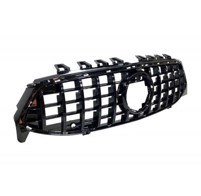 Parrilla Mercedes W118 / C118 CLA Look GT Full Black Cámara Plástico ABS