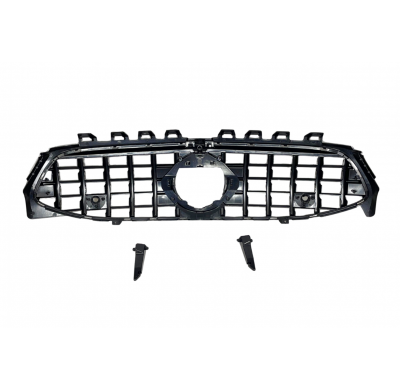 Parrilla Mercedes W118 / C118 CLA Look GT Full Black Plástico ABS