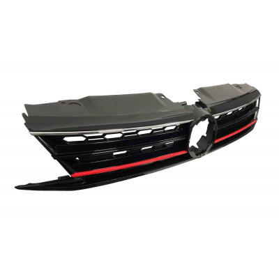 Parrilla Volkswagen Jetta 2015 Look GLI Plástico ABS