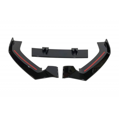 Spoiler Delantero Audi A6 2016-2018 look RS6  ABS Plástico ABS