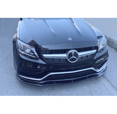 Spoiler Delantero Mercedes W205 2019+ Coupe / 4P / SW look C63 Para TCM0222 Plástico ABS