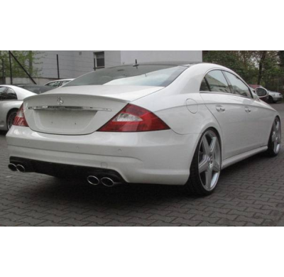 Alerón Mercedes W219 2004-2010 Look AMG Brillante Negro Plástico ABS