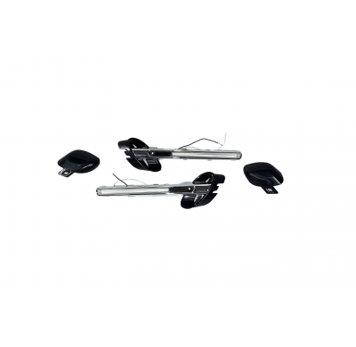 Aletas BMW E92 / E93 Look M3 ´06-14 Intermitente Secuencial Led Metal