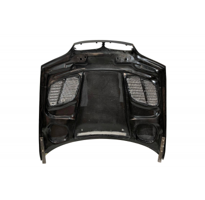 Capó Carbono BMW E46 '02-06 2P. Look M3 GTR C/T Fibra de Carbono